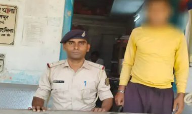 भोजपुर में दो कट्टा के साथ बदमाश गिरफ्तार, अवैध हथियार के साथ गांव में घुम रहा था