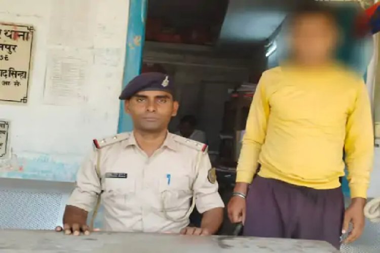 भोजपुर में दो कट्टा के साथ बदमाश गिरफ्तार, अवैध हथियार के साथ गांव में घुम रहा था