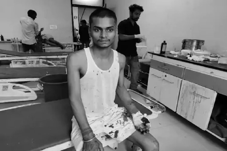 भोजपुर में चाचा ने बहस के बाद भतीजे को मारा चाकू