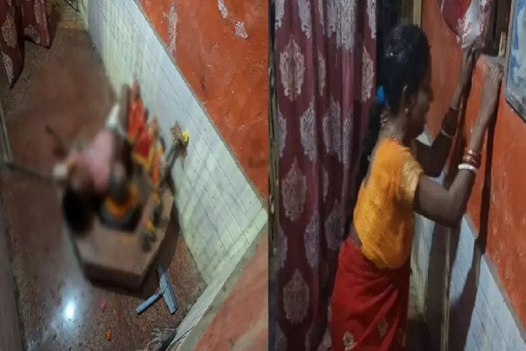 मृत बेटे को शिवलिंग पर रख गुहार लगाती रही मां, दीवार पर सिर पीटने लगी