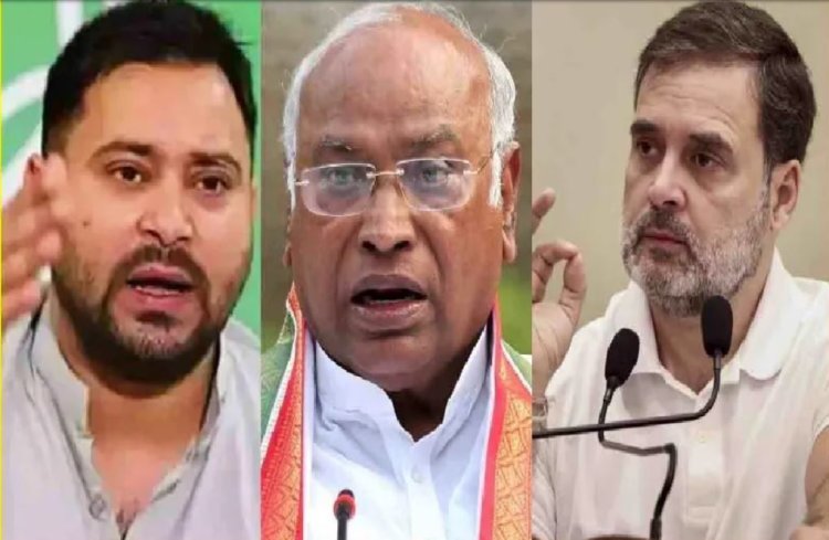 बिहार चुनाव की आहट तेज, दिल्ली में तेजस्वी यादव की खड़गे और राहुल से अहम मुलाकात