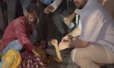 सड़क किनारे जख्मी पड़े थे मां-बेटा, तेजस्वी ने रोक दिया काफिला,वायरल हो गया विडियो