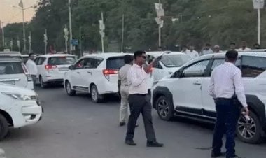 काफिले की मॉक ड्रिल के साथ चप्पे-चप्पे पर निगरानी, गमले की भी मशीन से हुई जांच