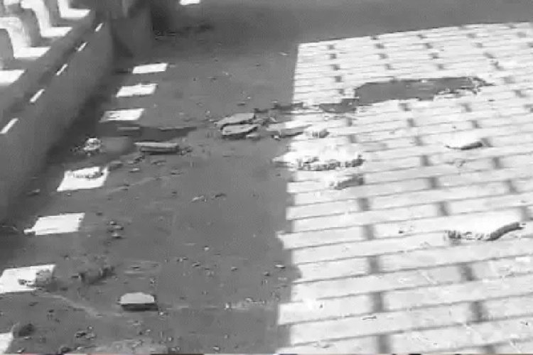 BN कॉलेज में दिनदहाड़े बमबाजी, स्टूडेंट पर गिरा बम