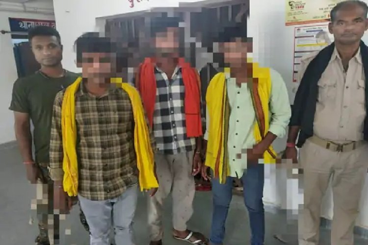 भोजपुर में कट्टा के साथ 3 अपराधी गिरफ्तार, चोरी की 2 बाइक बरामद