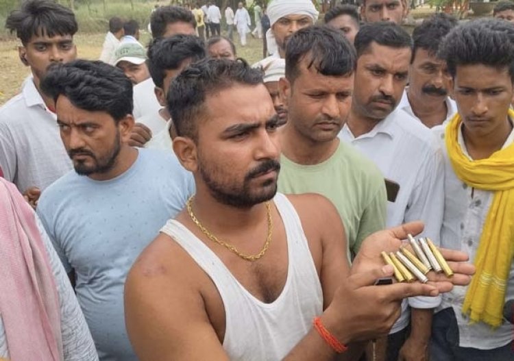 बक्सर हत्याकांड में दो गिरफ्तार, 19 नामजद, छापेमारी जारी