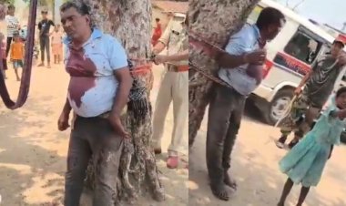 बिहार: रे’प पीड़िता के घर इलाज के लिए पहुंचे डॉक्टर की पिटाई, दबंगों ने पेड़ से बांधकर पीटा