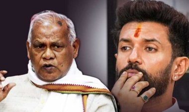 NDA में जीतन राम मांझी और चिराग पासवान के बीच जुबानी जंग तेज.