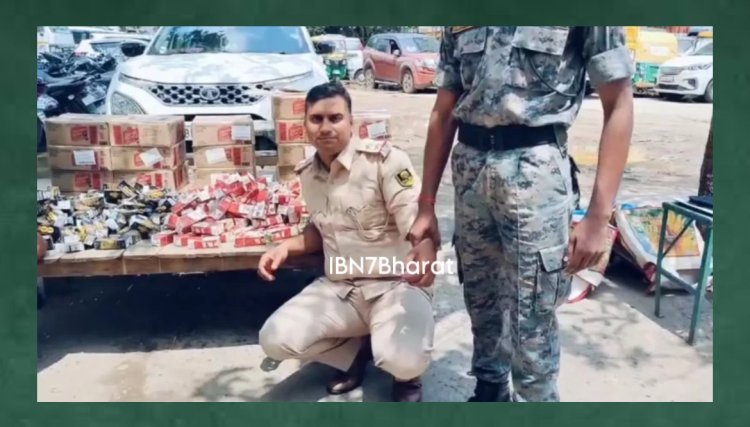 बिहार: पुलिस लिखी कार, अंदर दरोगा की वर्दी पहने बैठा शख्स; और अवैध शराब की तस्करी
