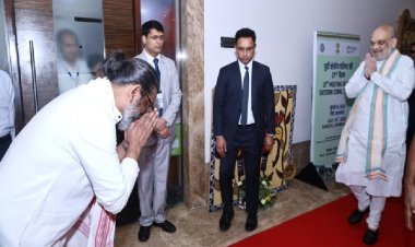 हेमंत सोरेन की सादगी और विनम्रता की राज्य भर में हो रही चर्चा, अमित शाह का कुछ इस अंदाज में किया स्वागत