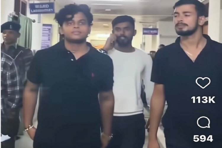 स्वास्थ्य मंत्री इरफान अंसारी का बेटा कर रहा अस्पतालों का निरिक्षण, सोशल मीडिया पर वायरल हुआ वीडियो