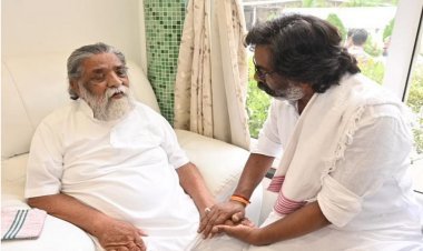 विश्व आदिवासी दिवस पर मुख्यमंत्री हेमंत सोरेन ने दिशोम गुरु को दी श्रद्धांजलि, कहा- बाबा हमारे मार्गदर्शक थे, रहेंगे