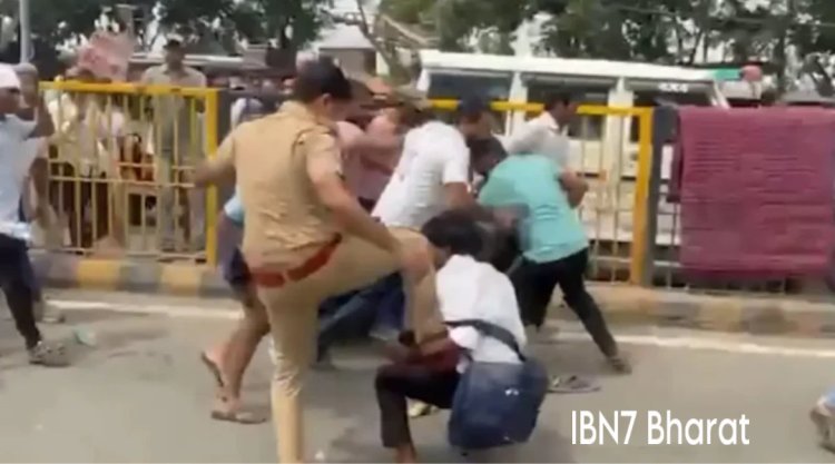 पटना में छात्रों पर फिर चली लाठी , TRE-4 से पहले STET के लिए प्रदर्शन; पुलिस ने दौड़ा-दौड़ाकर पीटा