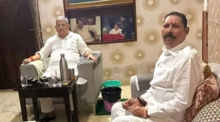 केंद्रीय मंत्री ललन सिंह से मिलने पहुंचे पूर्व विधायक अनंत सिंह, कल सीएम नीतीश से भी हुई थी मुलाकात