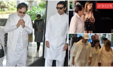 Bollywood Mourns Zarine Khan: Hrithik Roshan, Rani Mukerji, Saba Azad Among Celebs at Emotional Prayer Meet